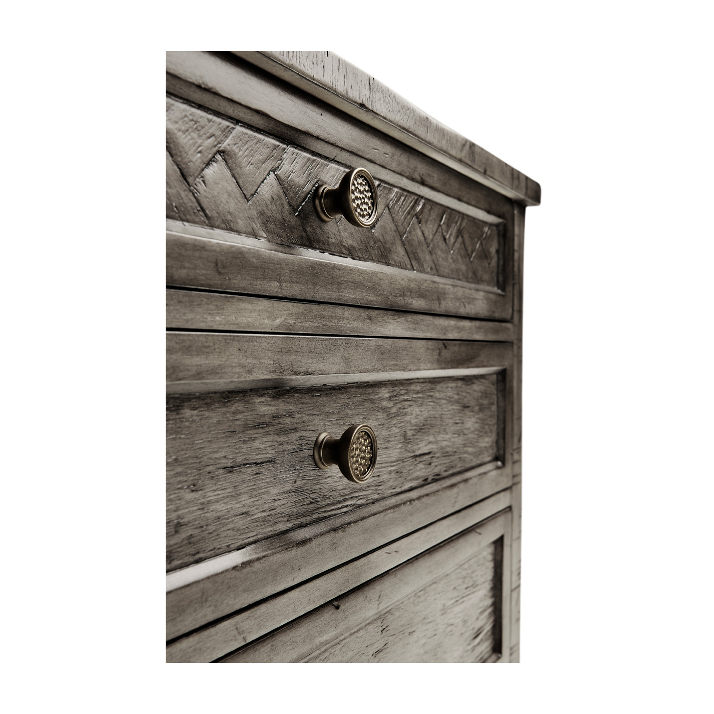 Small Chest of Drawers in Antique Dark Grey