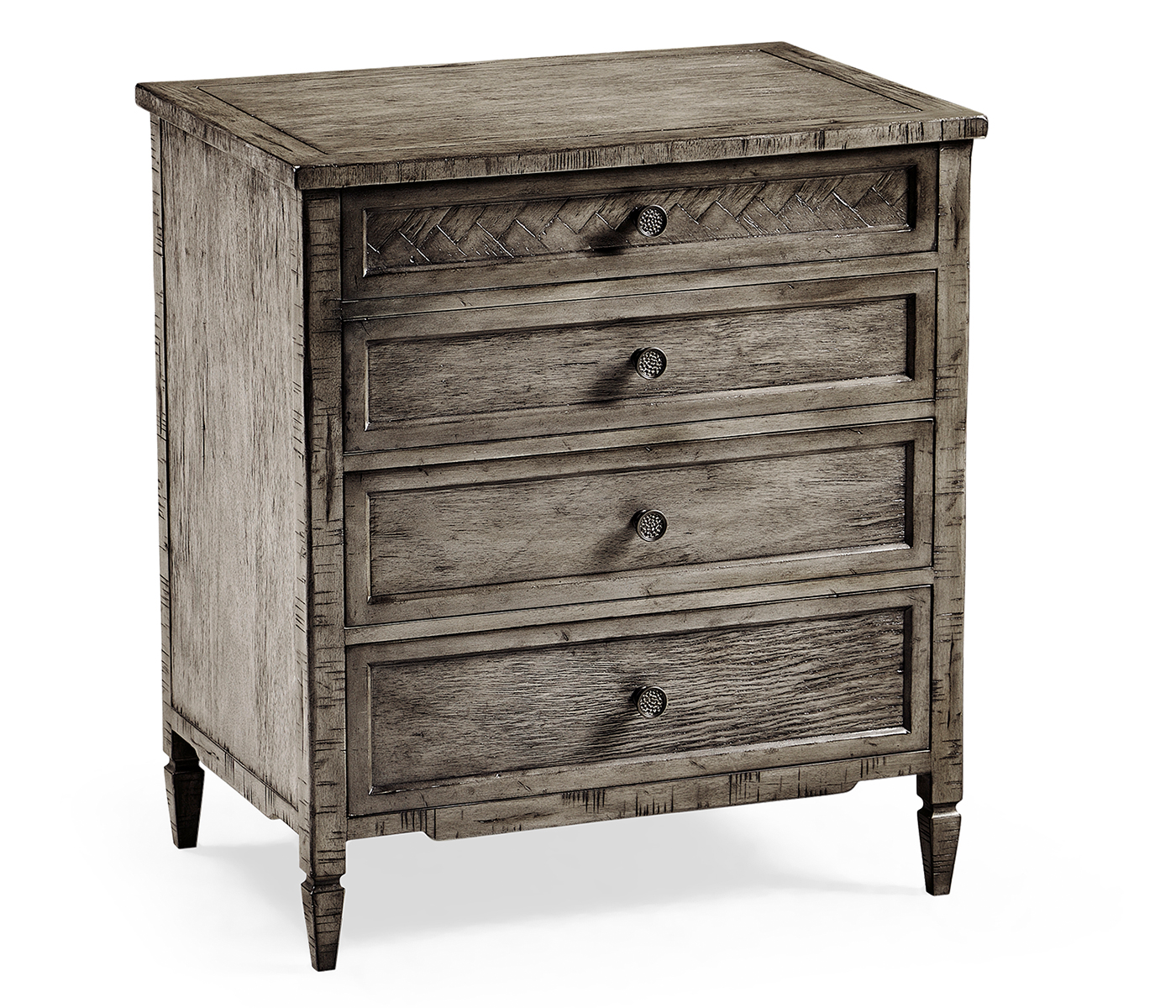 Small Chest of Drawers in Antique Dark Grey
