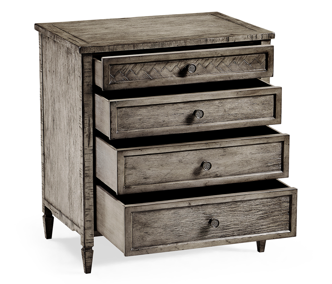 Small Chest of Drawers in Antique Dark Grey