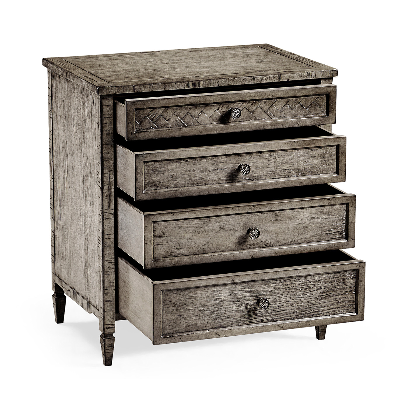 Small Chest of Drawers in Antique Dark Grey