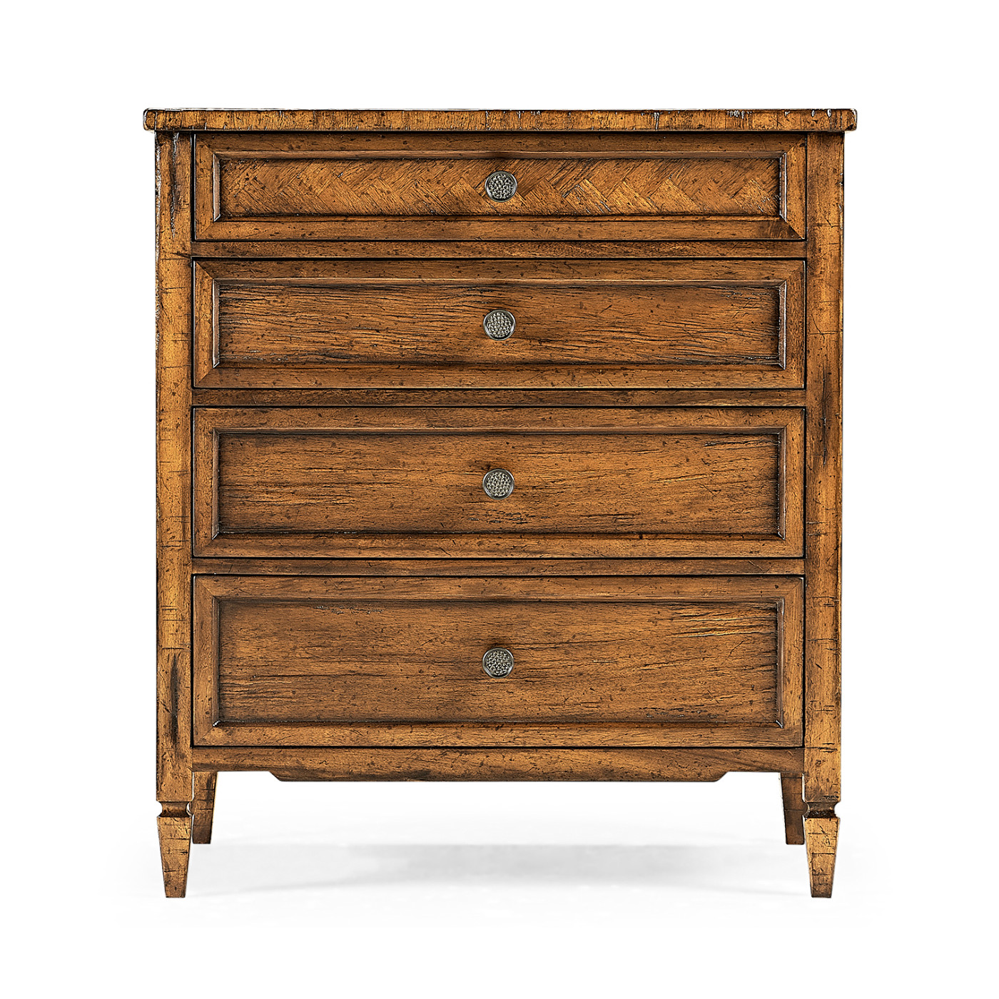 Small Chest of Drawers in Country Walnut