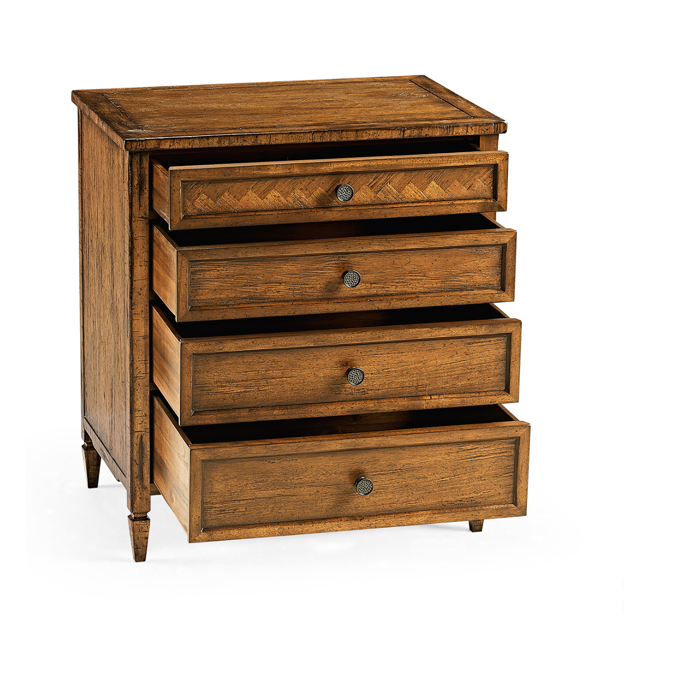 Small Chest of Drawers in Country Walnut