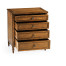 Small Chest of Drawers in Country Walnut