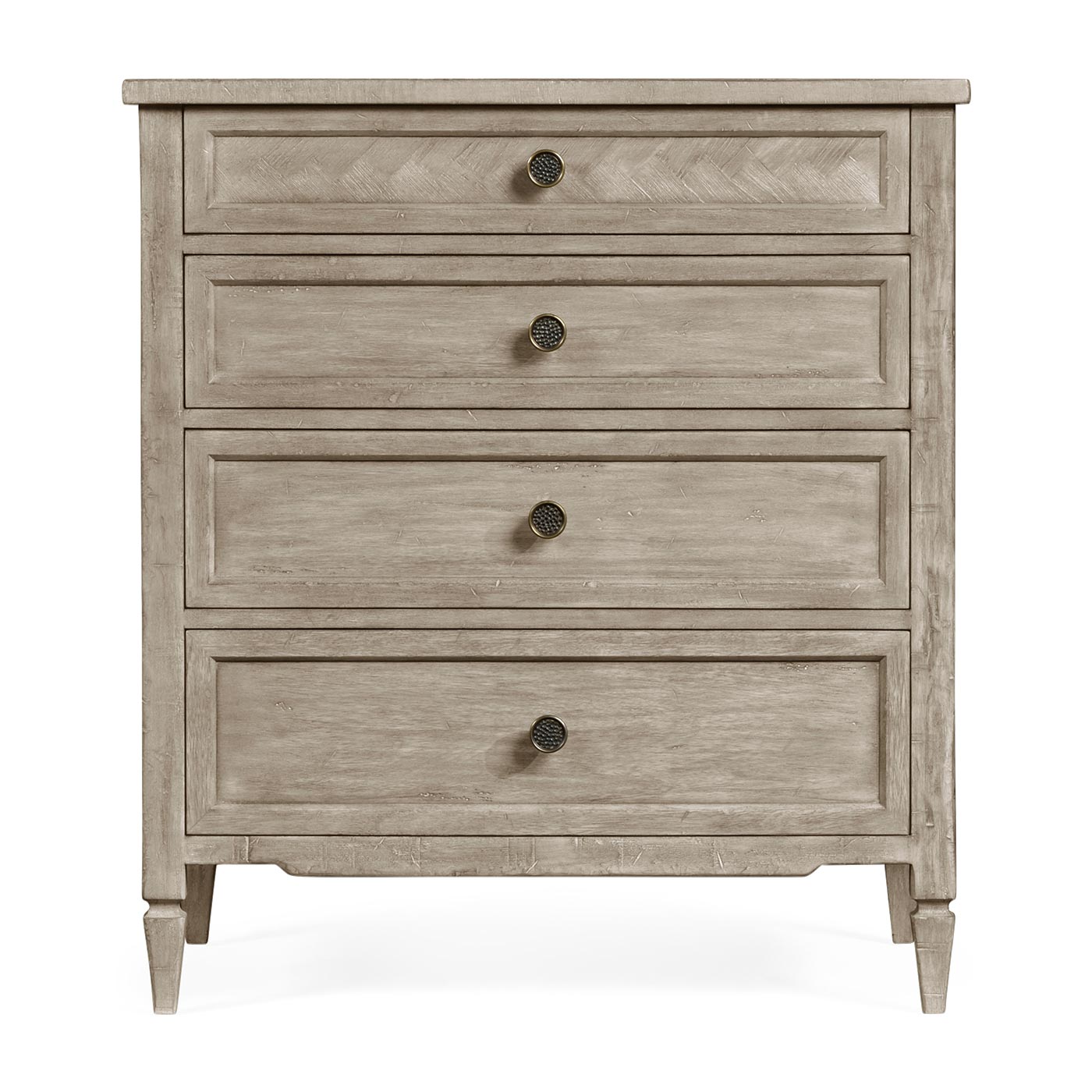 Small Chest of Drawers in Rustic Grey