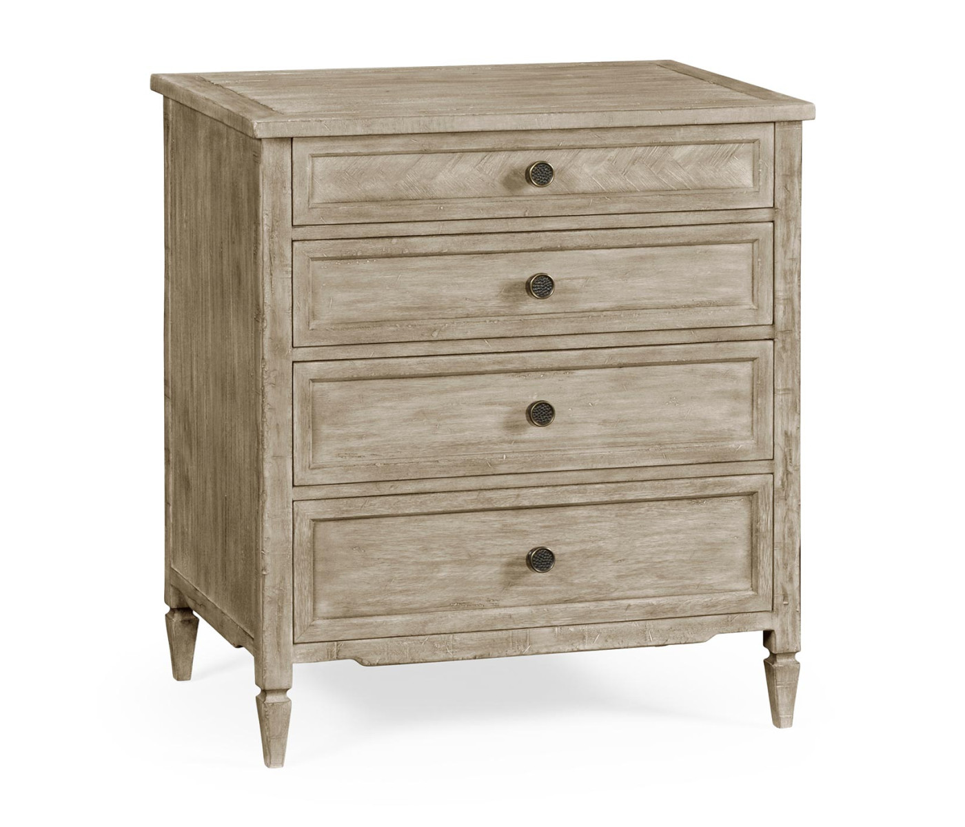 Small Chest of Drawers in Rustic Grey