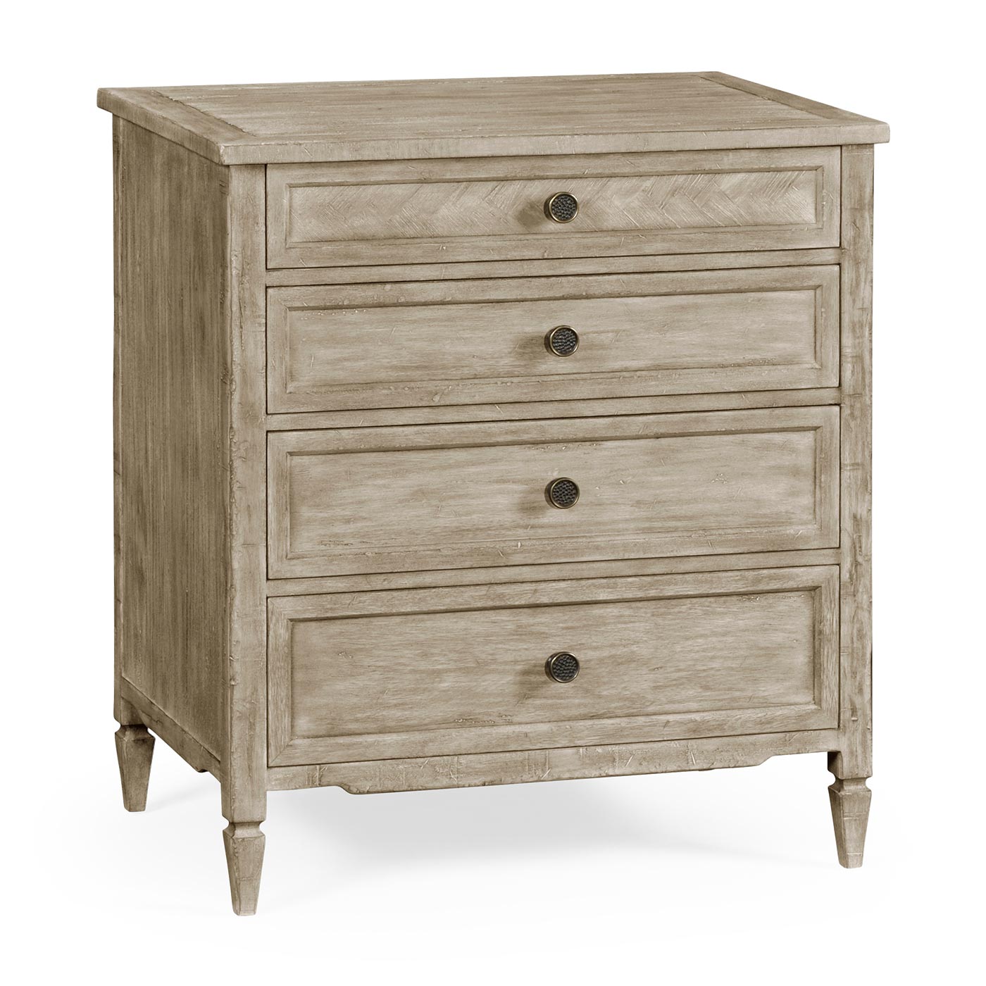 Small Chest of Drawers in Rustic Grey
