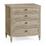 Small Chest of Drawers in Rustic Grey