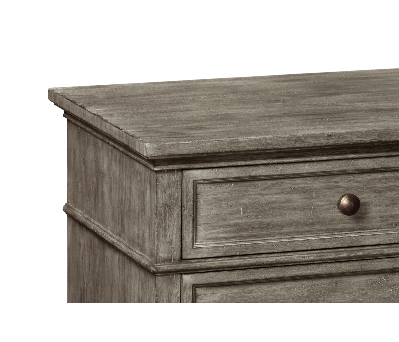 Large Chest of Drawers in Antique Dark Grey
