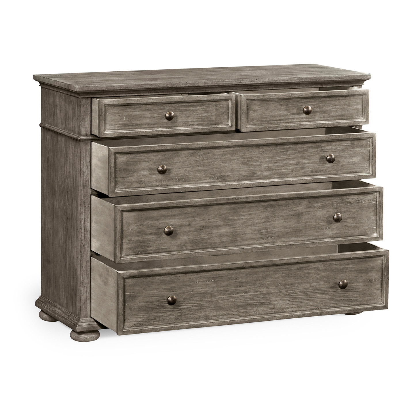Large Chest of Drawers in Antique Dark Grey