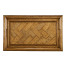 Rectangular Light Brown Chestnut Coffee Table with Large Tray Top
