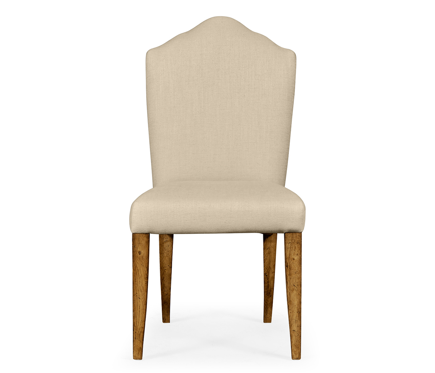 Casual High Back Chestnut Side Chair