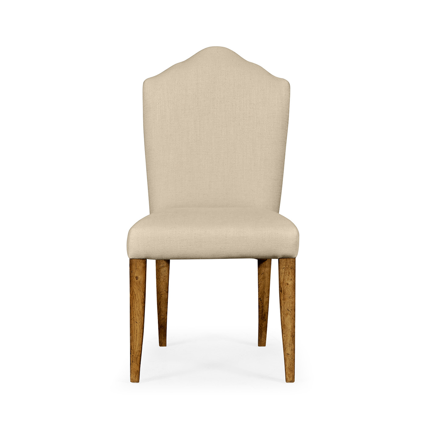 Casual High Back Chestnut Side Chair