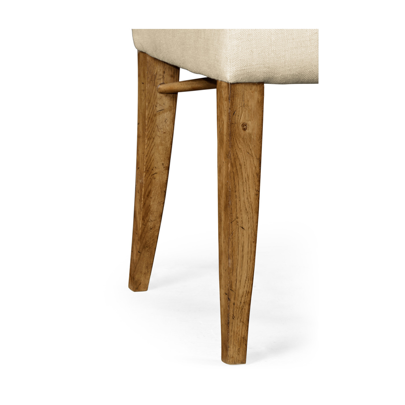 Casual High Back Chestnut Side Chair