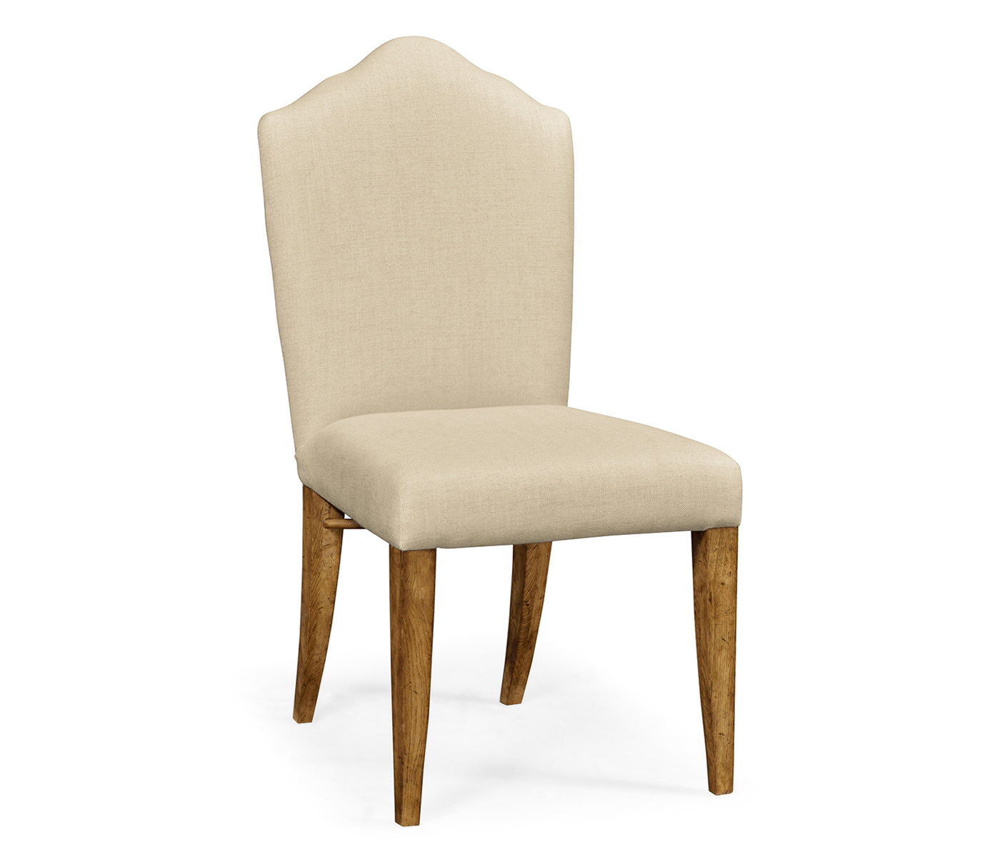Casual High Back Chestnut Side Chair