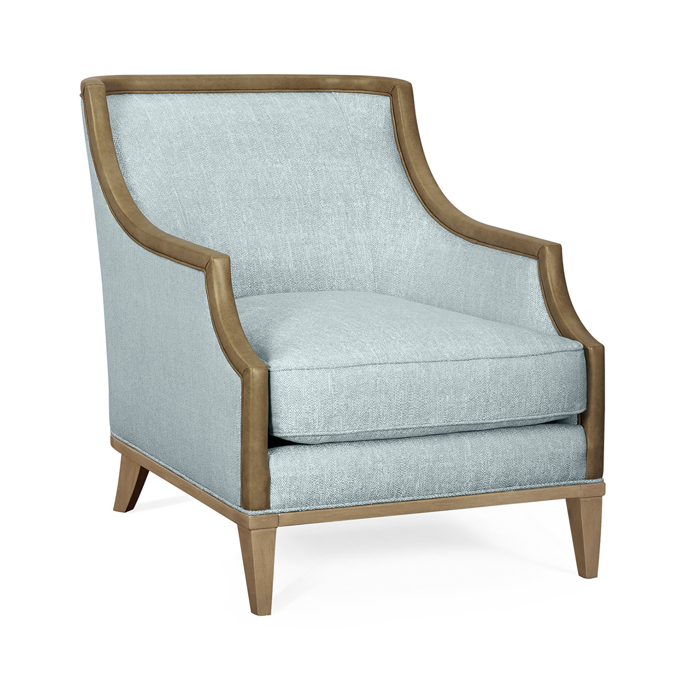 Casual Sloped Arm Lounge Chair