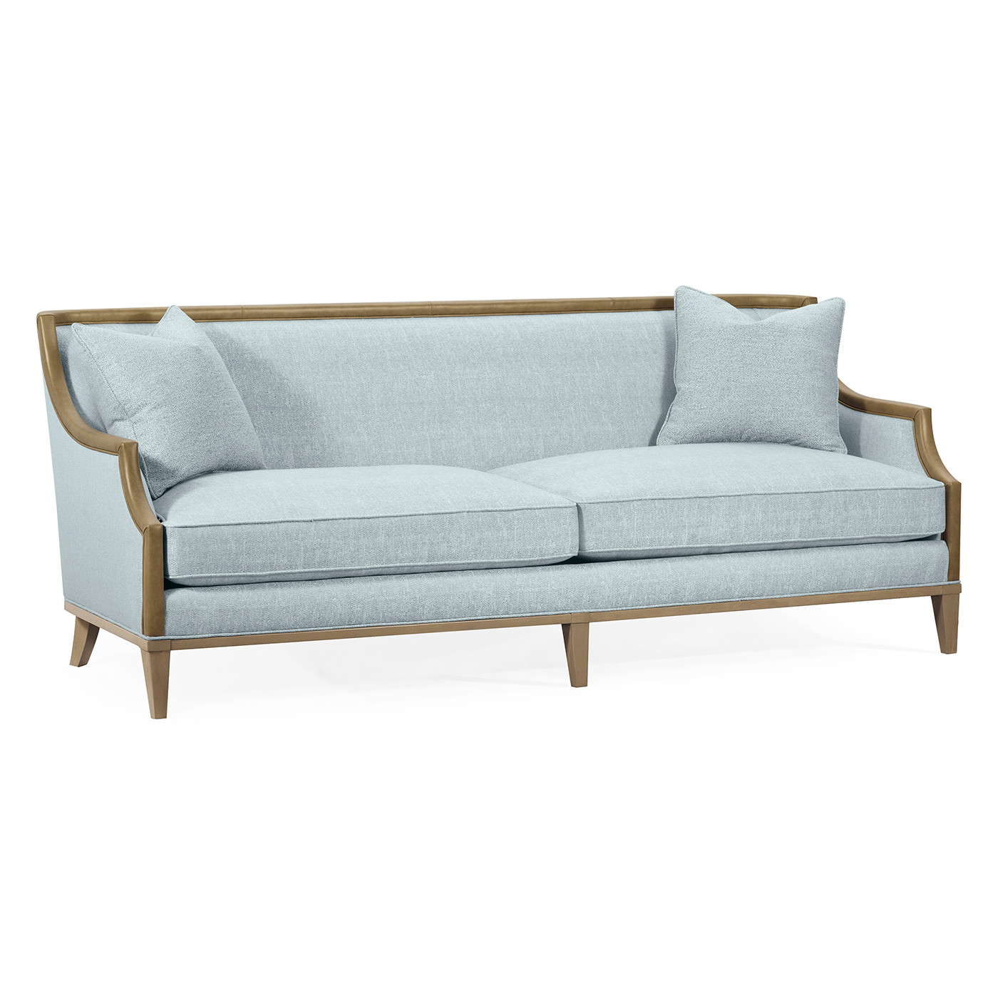 Casual Sloped Arm Sofa