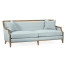 Casual Sloped Arm Sofa