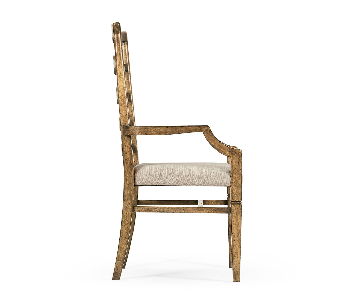 Pompano Ladderback Accent Arm Chair