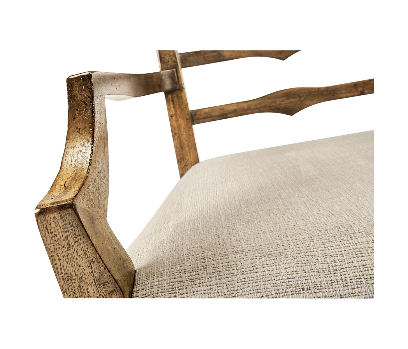 Pompano Ladderback Accent Arm Chair