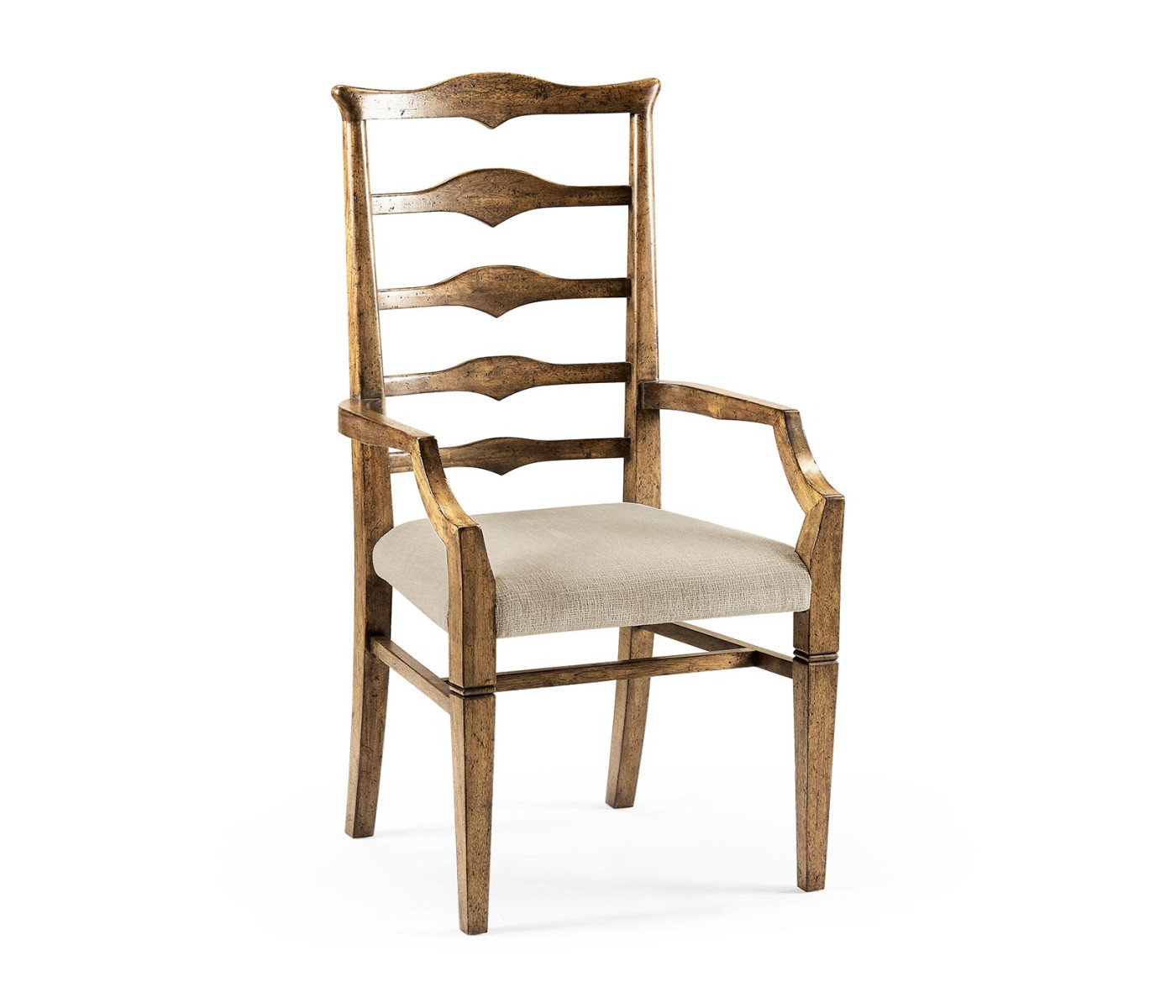 Pompano Ladderback Accent Arm Chair