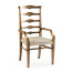 Pompano Ladderback Accent Arm Chair