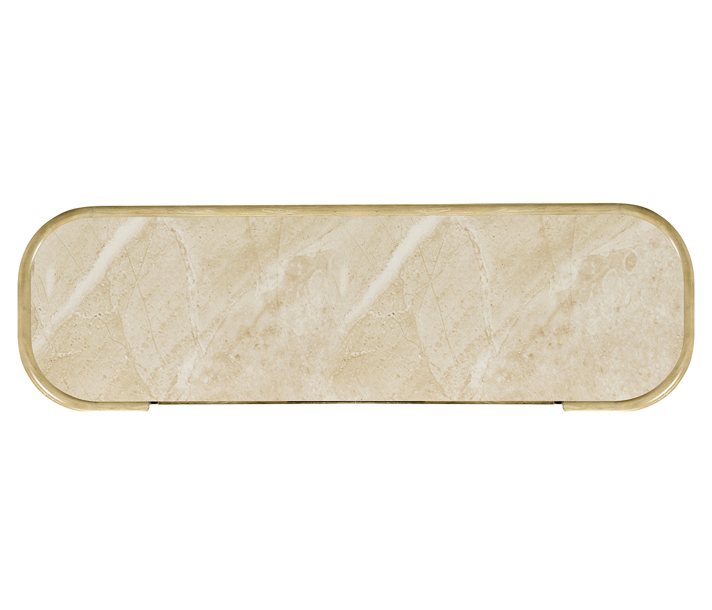 Cambrio Credenza with Faux Marble Top