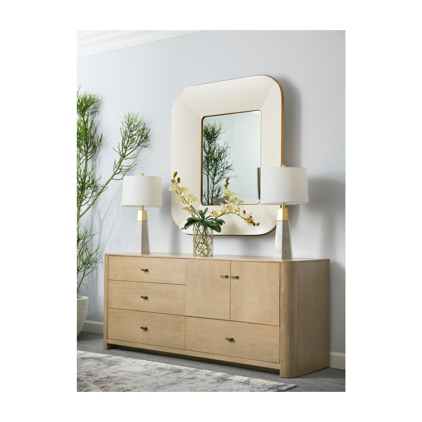 Cambrio Gilded Mirror