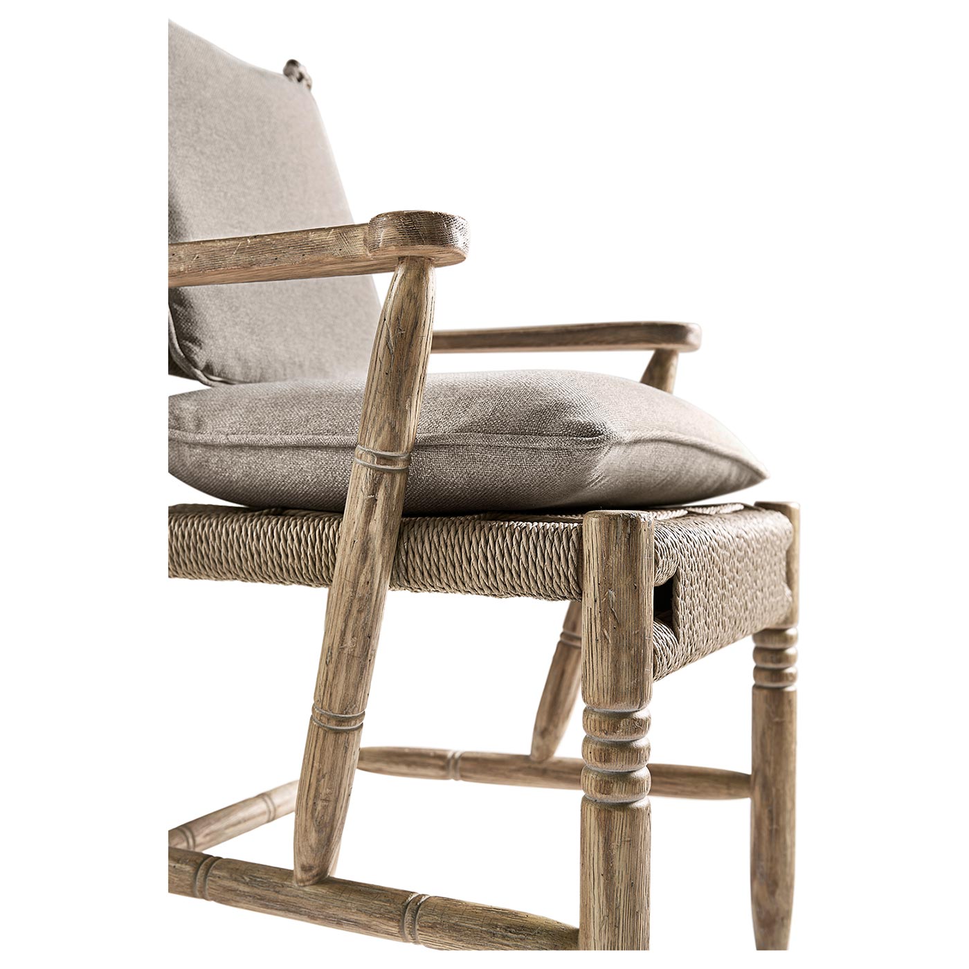 Sagehill Rush Seat Arm Chair