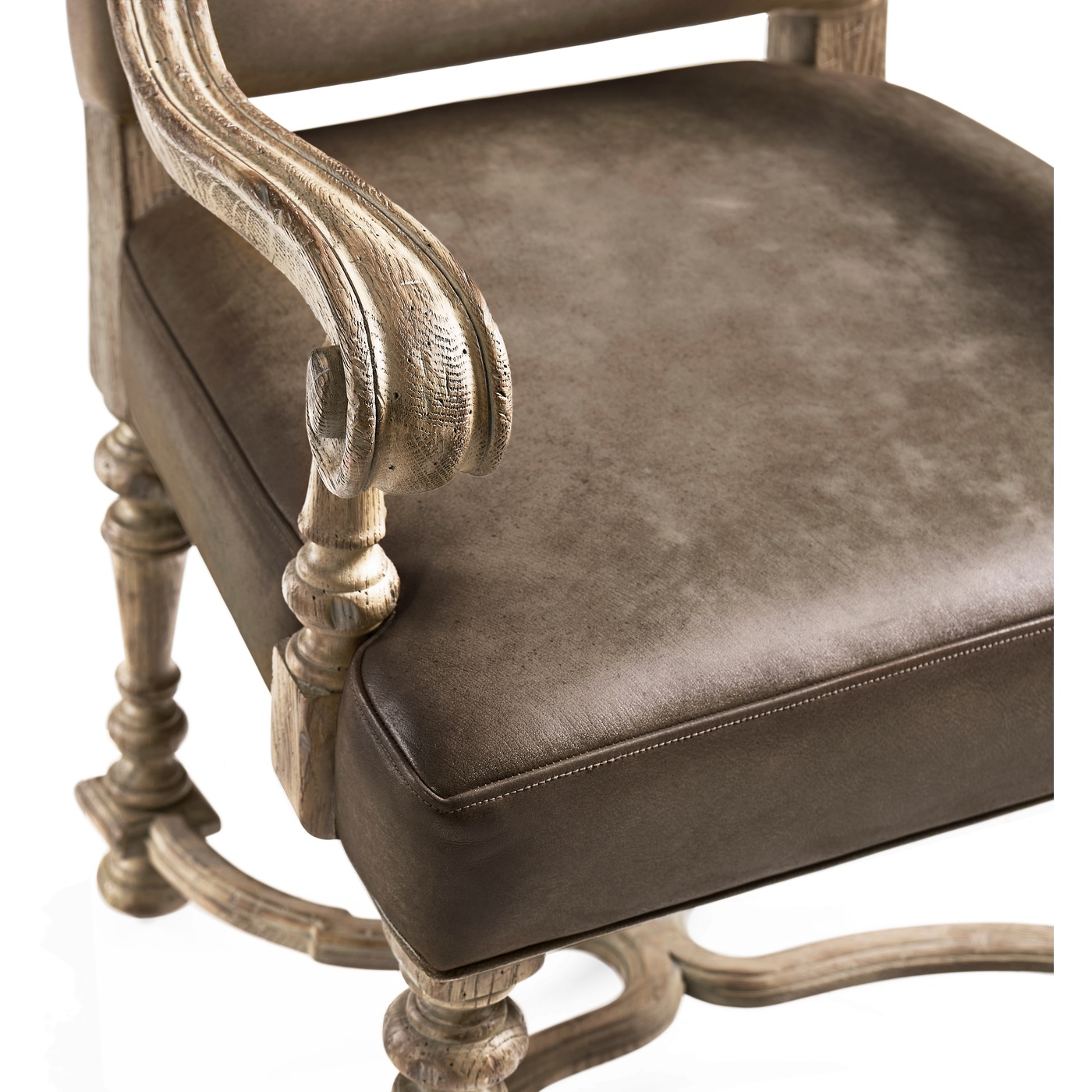 Sagehill Leather Arm Chair