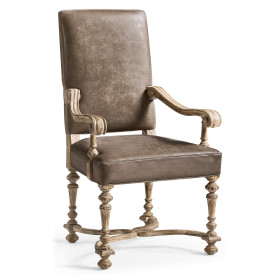 Sagehill Leather Arm Chair