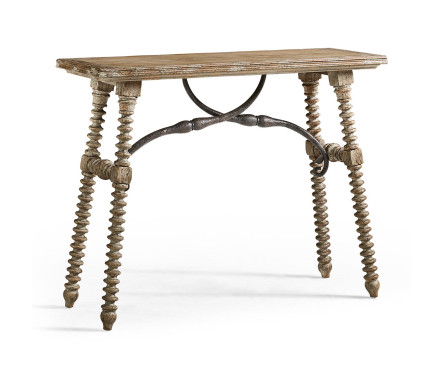 Caldera Turned-Leg Console Table
