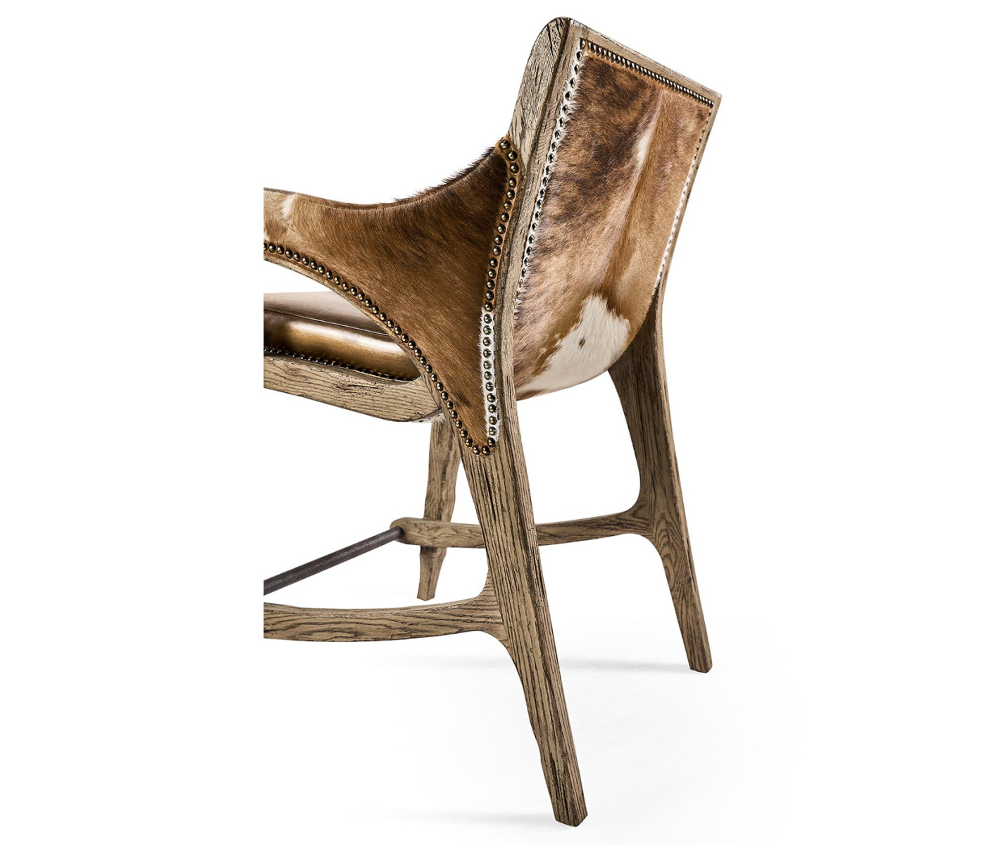 Echo Canyon Leather & Hide Counter Stool