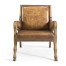 Echo Canyon Leather & Hide Occasional Chair