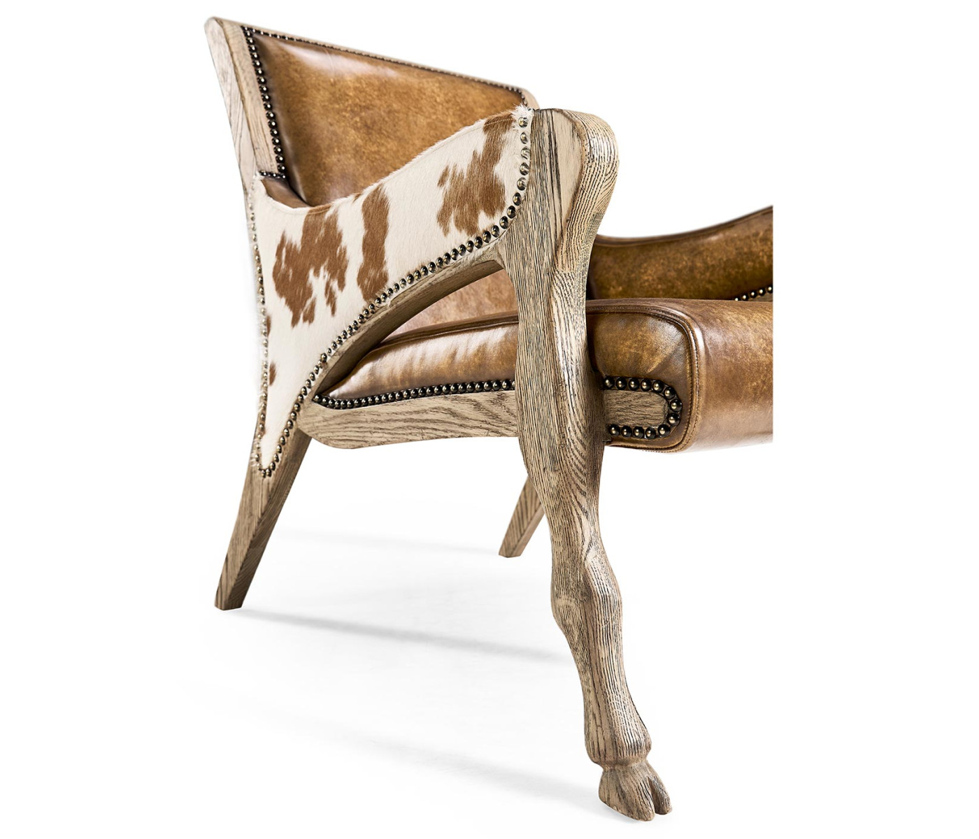 Echo Canyon Leather & Hide Occasional Chair