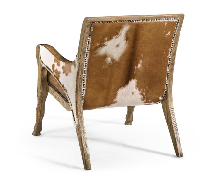 Echo Canyon Leather & Hide Occasional Chair