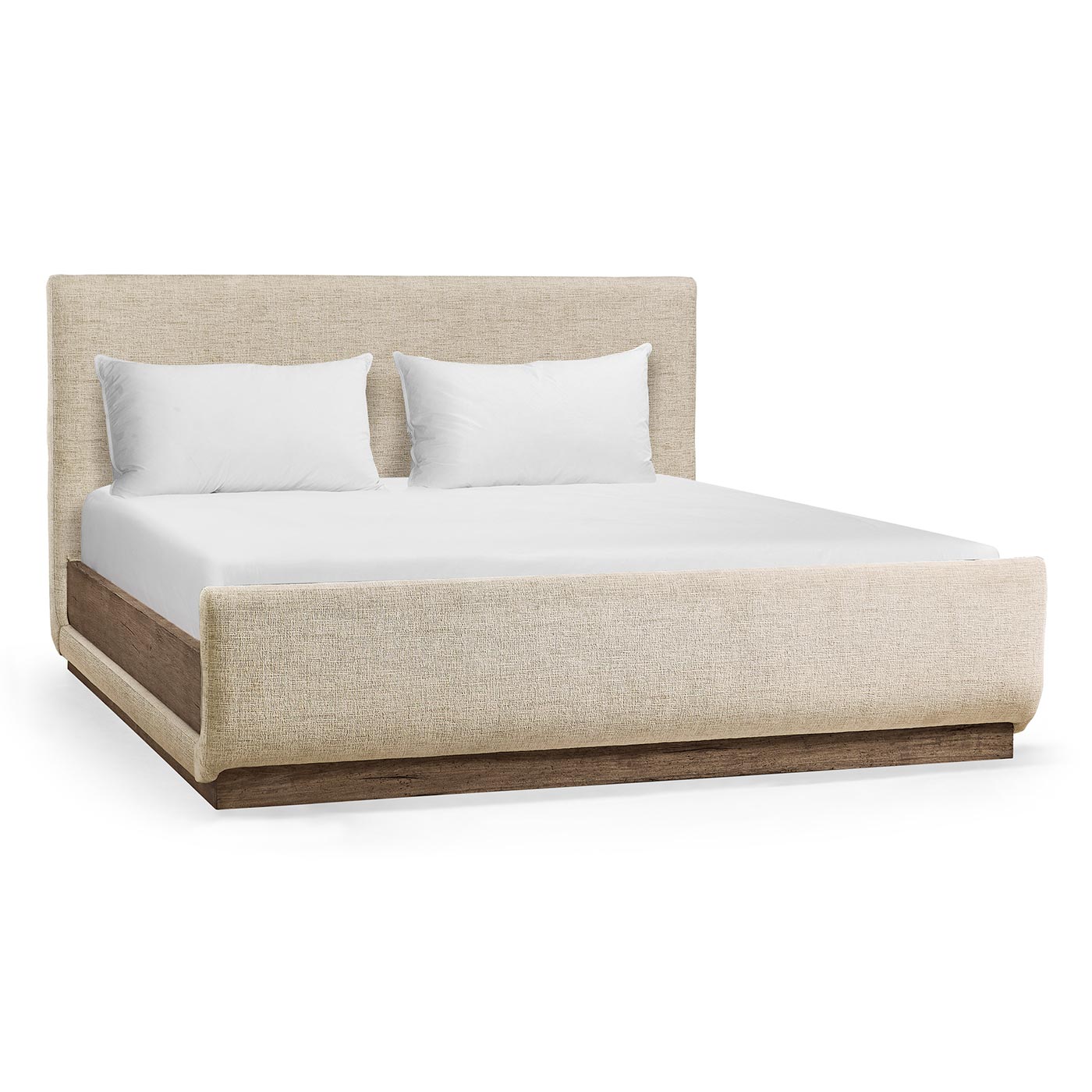 Stone Ridge Upholstered King Bed Dark