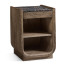 Stone Ridge Narrow Nightstand Dark