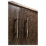 Stone Ridge Leather Credenza Dark