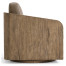 Stone Ridge Leather & Hide Swivel Occasional Chair Light