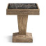 Echo Canyon Square Marble Side Table