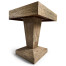 Echo Canyon Square Marble Side Table