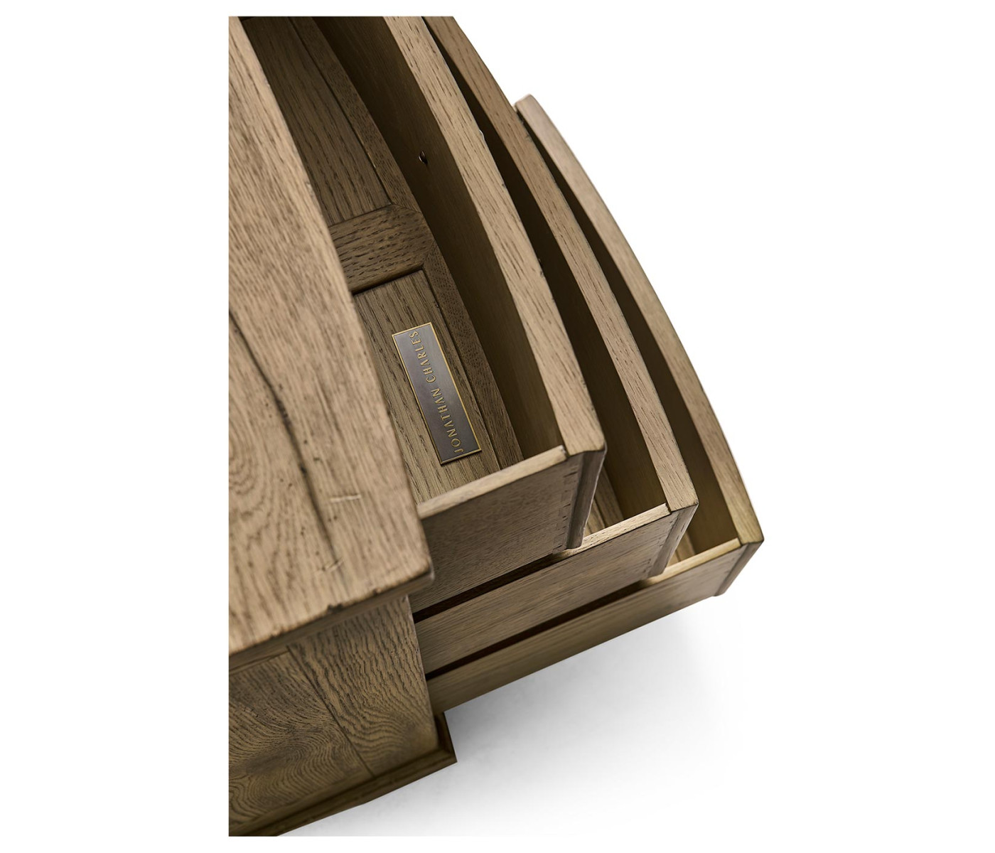 Echo Canyon Three Drawer Narrow Nightstand