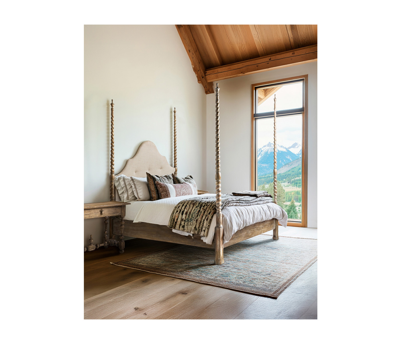 Caldera Poster King Bed