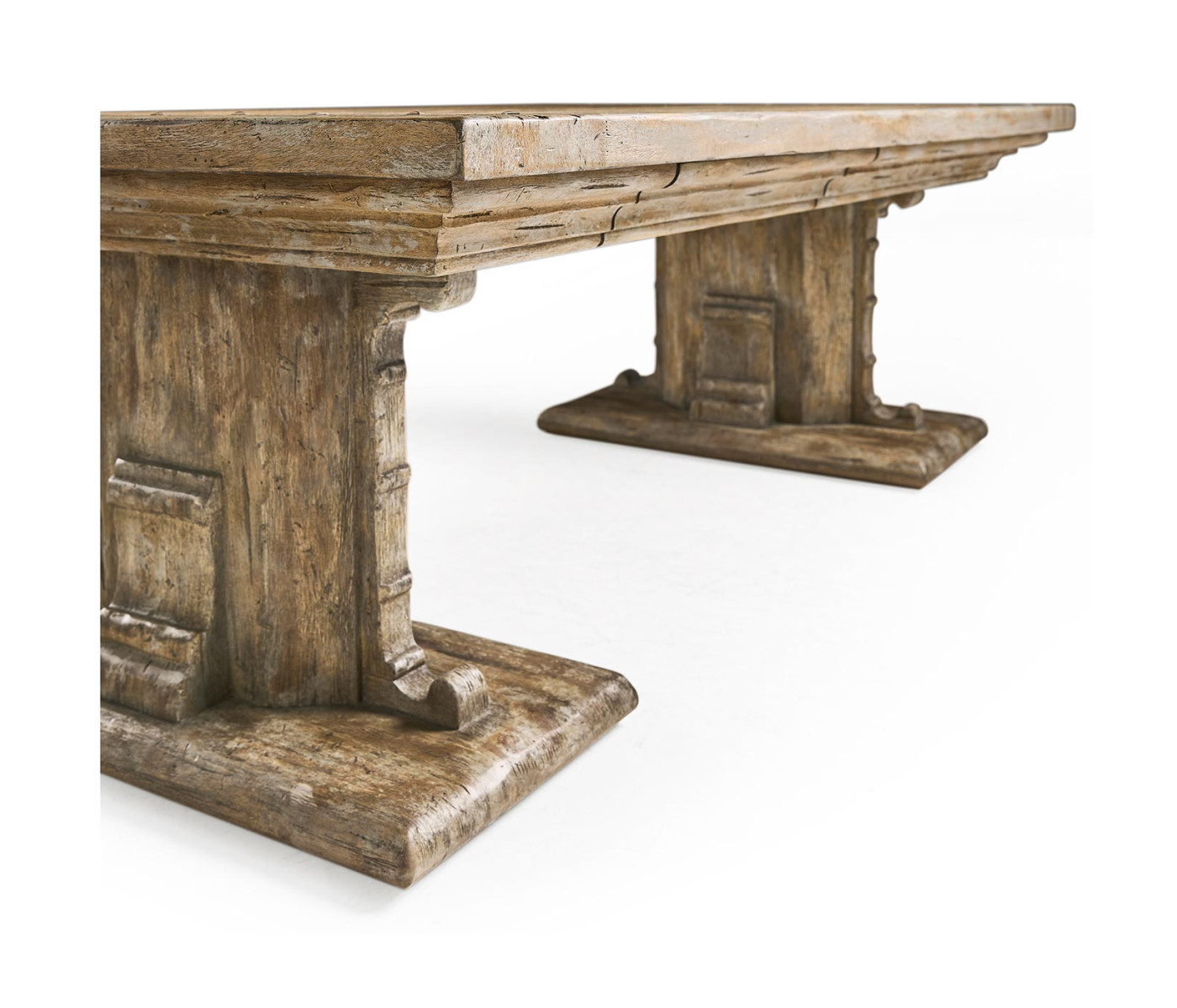 Caldera Pedestal-Base Cocktail Table