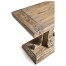 Caldera Pedestal-Base Side Table