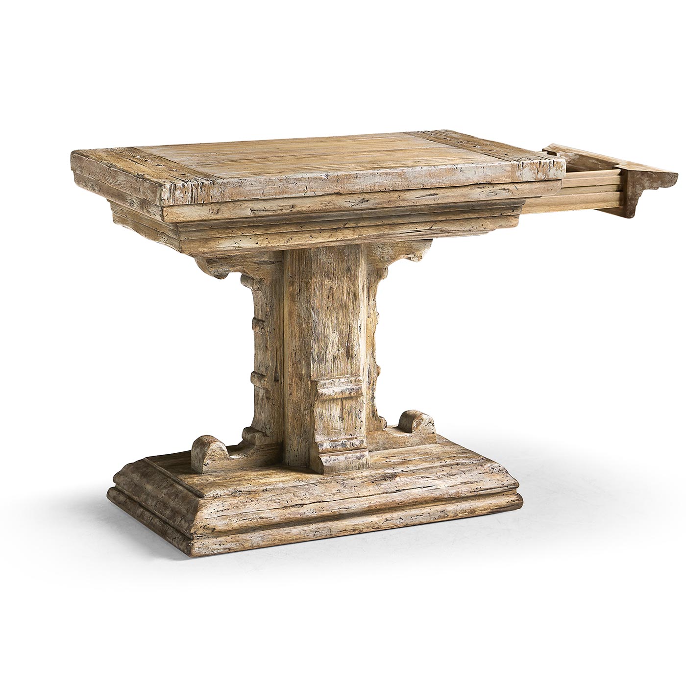 Caldera Pedestal-Base Side Table