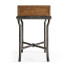 Forge Iron Storage Side Table