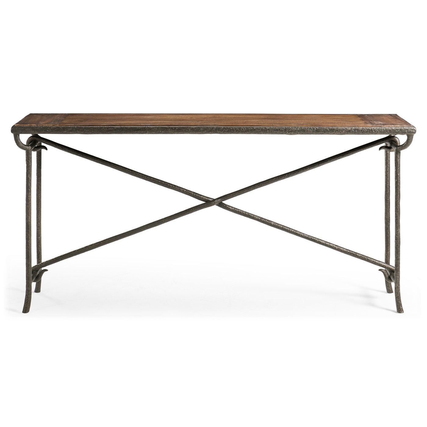 Forge Iron Console Table