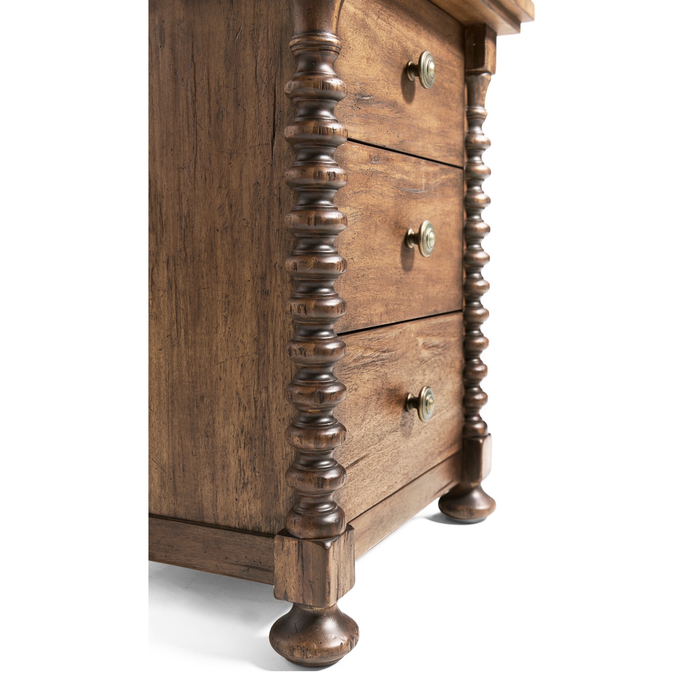 Tamarisk 3 Drawer Narrow Nightstand