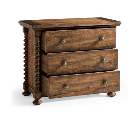 Tamarisk 3 Drawer Nightstand